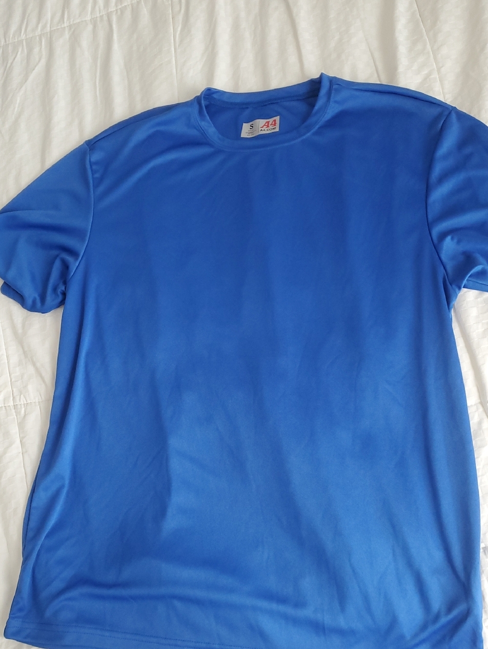Men’s Performance Crew Neck Tee - Royal Blue